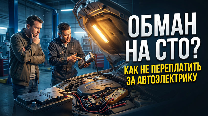 Машина полностью обесточена Обман на СТО: как не переплатить за ремонт автоэлектрики